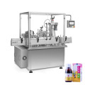 High Performance Rotary Table Syrup Liquid Bottle Filling And Capping Machine